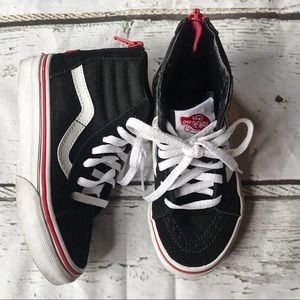 Vans Old Skool Hi Tops with ♥️ accents :: size 11